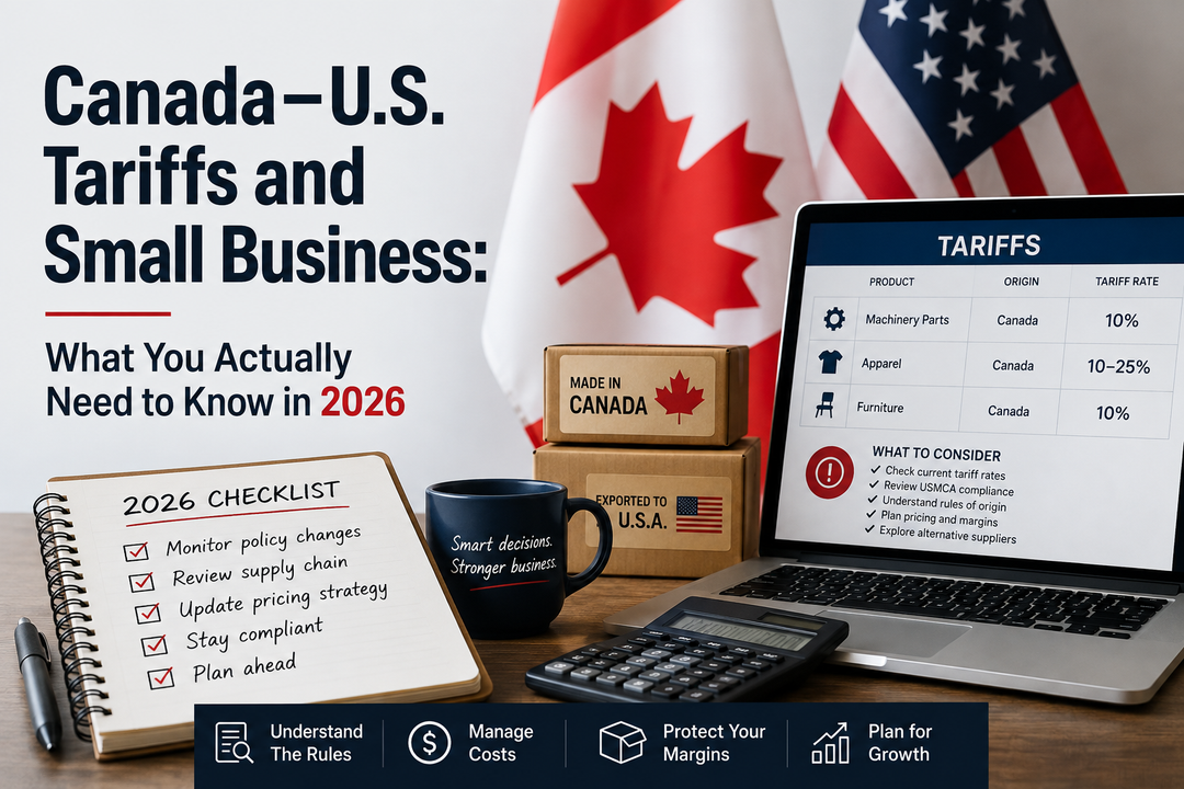 Canada–U.S. Tariffs and Small Business: What You Actually Need to Know in 2026
