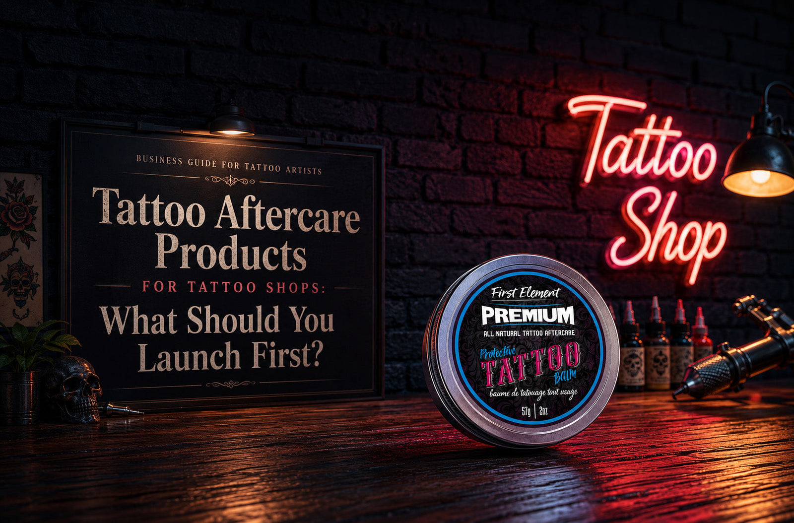 Tattoo Aftercare Products for Tattoo Shops: What Should You Launch First?