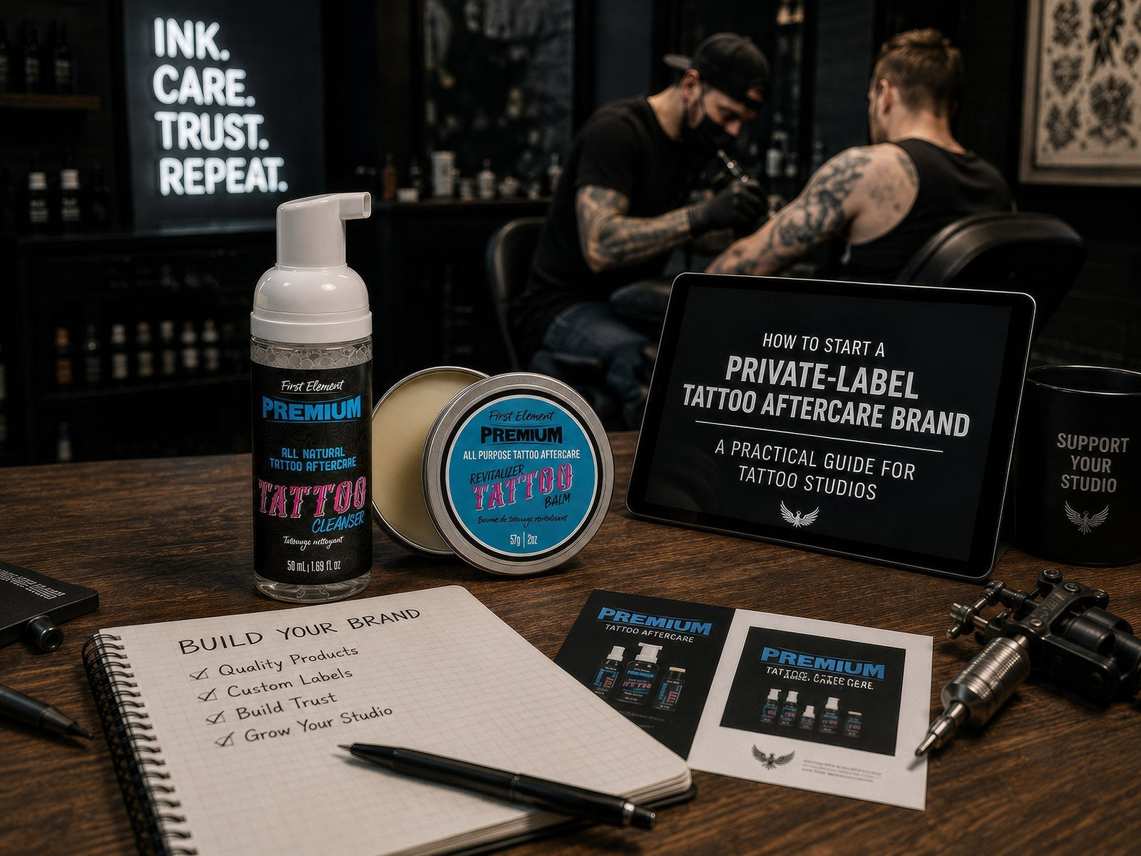 How to Start a Private-Label Tattoo Aftercare Brand: A Practical Guide for Tattoo Studios