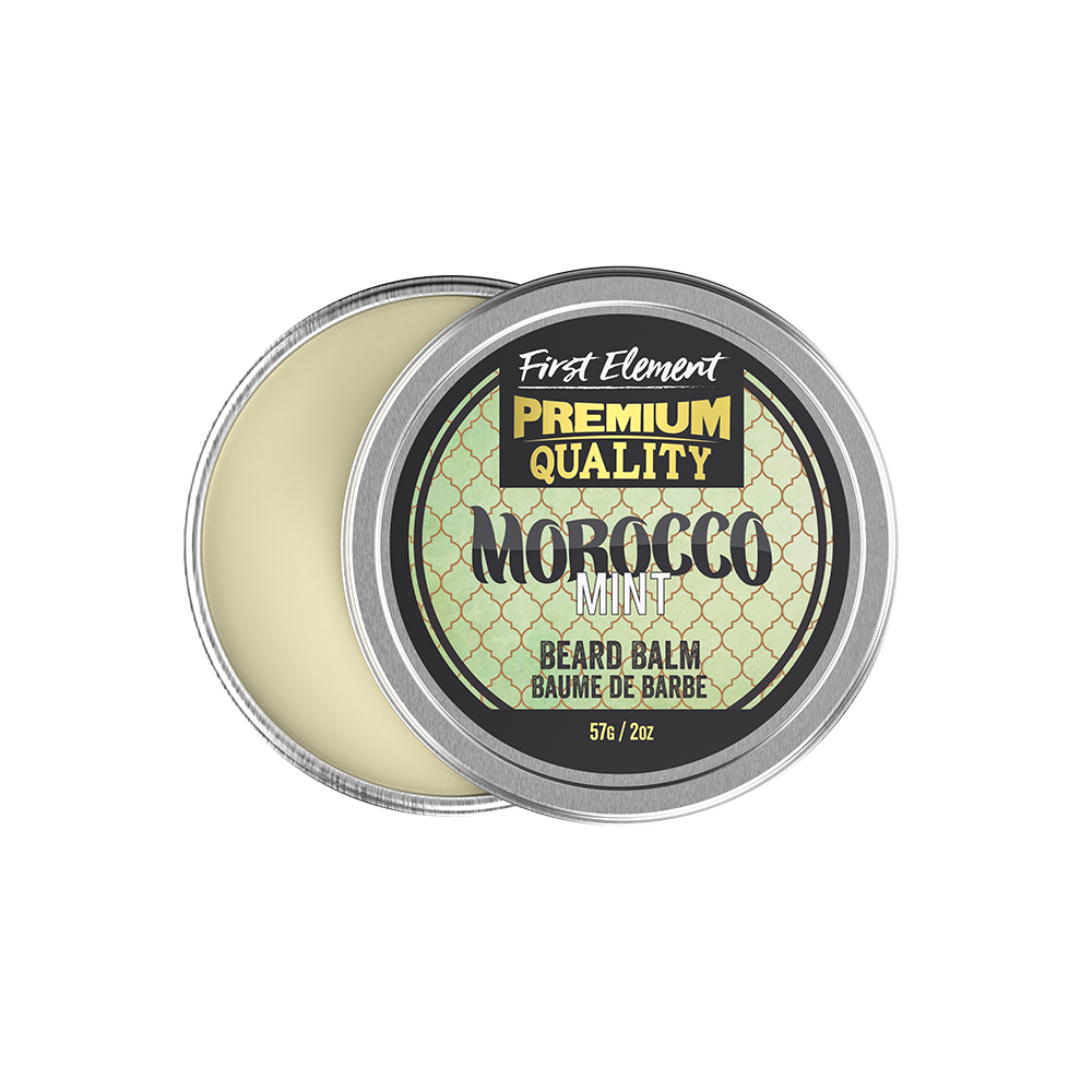 Discover the ultimate grooming solution with our Premium Morocco Mint Beard Balm. Handcrafted in Canada, our balm provides intense moisture, reduces itchiness, and tames strays, leaving your beard soft and manageable. Cruelty-free and thoughtfully crafted for your grooming needs.