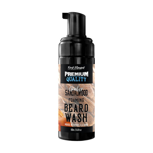 Foaming Beard & Face Wash - Amber Sandalwood
