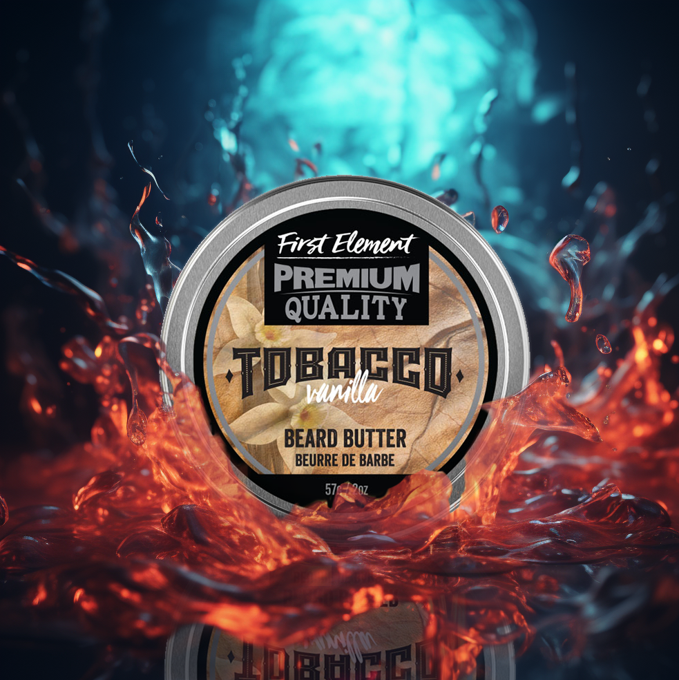 Vanilla Tobacco Scented Beard Butter - Neon Splash - Made in Canada