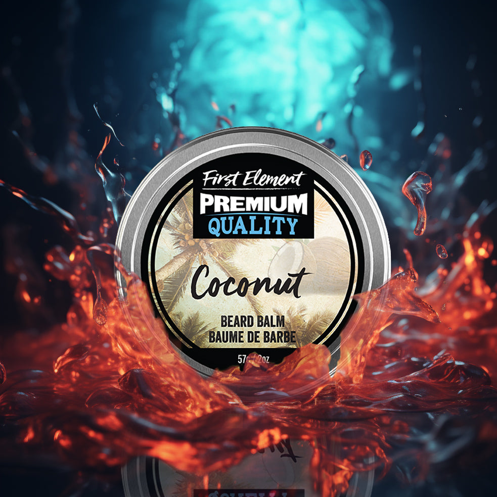 Coconut Beard Balm - Neon Splash - Made in Canada