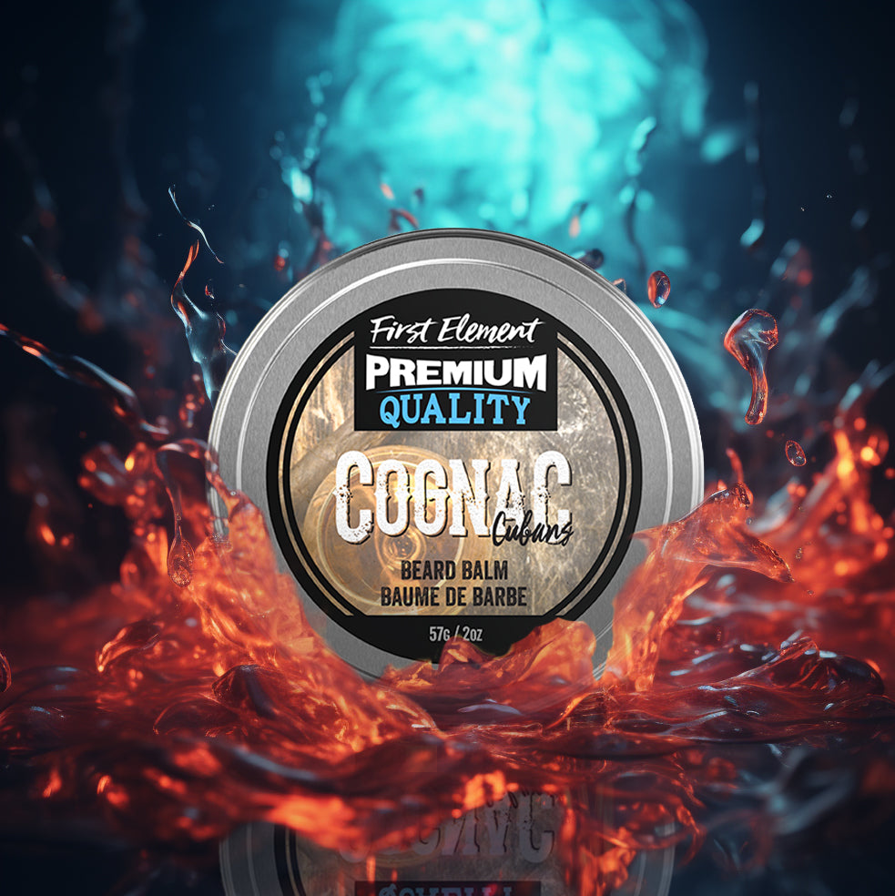Cognac and Cubans Scented Beard Balm - Neon Splash - Made in Canada