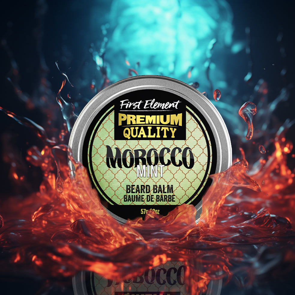 Morocco Mint Beard Balm - Neon Splash - Made in Canada