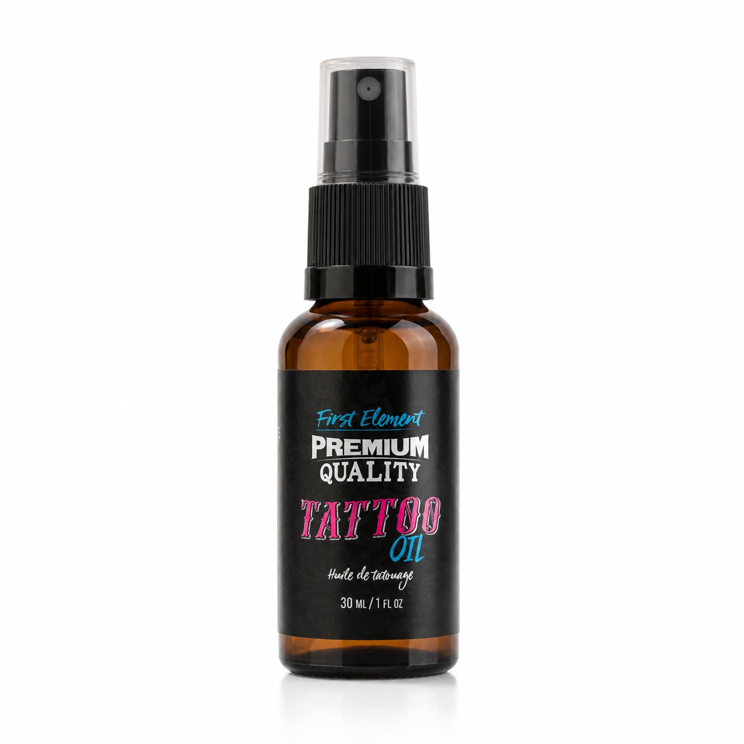 Tattoo Oil by first Element on a white background
