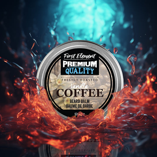 Vanilla Coffee Beard Balm - Neon Splash - Made in Canada