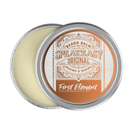 Discover Speakeasy Original Beard Balm, a luxurious grooming essential crafted with care in Canada. Let its premium ingredients soften, moisturize, and style your beard effortlessly. Click to indulge in a grooming experience that's as smooth as it is sophisticated.