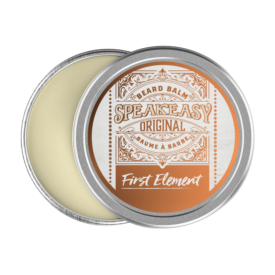 Discover Speakeasy Original Beard Balm, a luxurious grooming essential crafted with care in Canada. Let its premium ingredients soften, moisturize, and style your beard effortlessly. Click to indulge in a grooming experience that's as smooth as it is sophisticated.