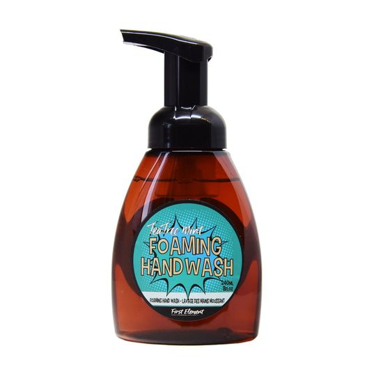 Foaming Hand Wash - 240 ml foamer pump bottle. An amazing light Foaming Hand Wash that naturally leaves your hands feeling soft and smooth! Enriched with Aloe to leave your hands moisturized! Tea Tree