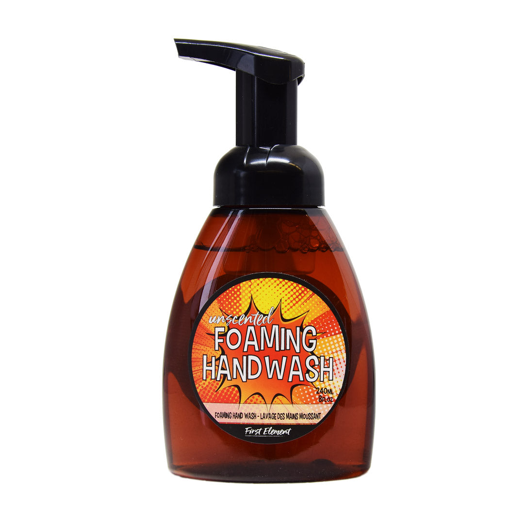 Foaming Hand Wash - 240 ml foamer pump bottle. An amazing light Foaming Hand Wash that naturally leaves your hands feeling soft and smooth! Enriched with Aloe to leave your hands moisturized! Unscented